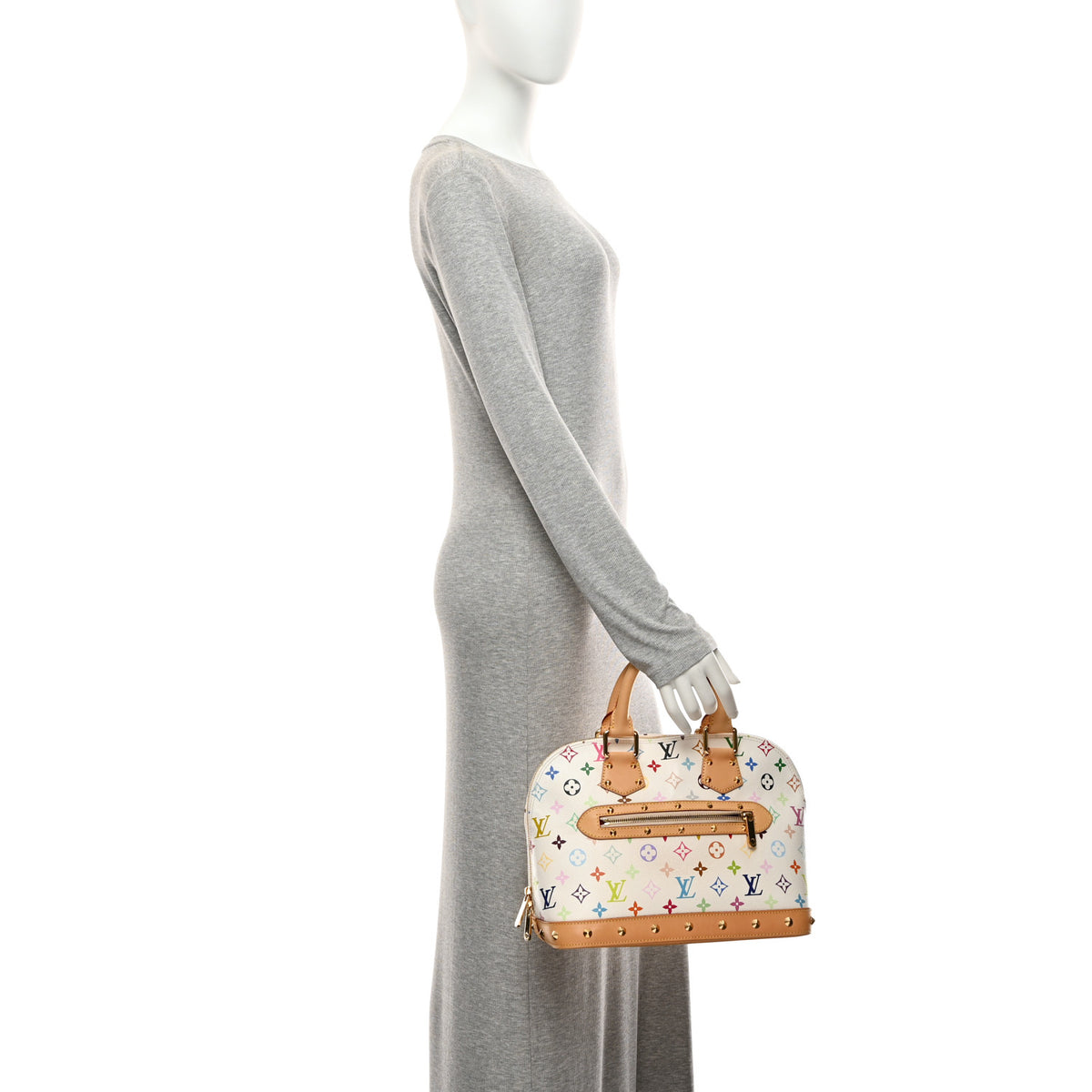 Monogram Multicolor Alma White