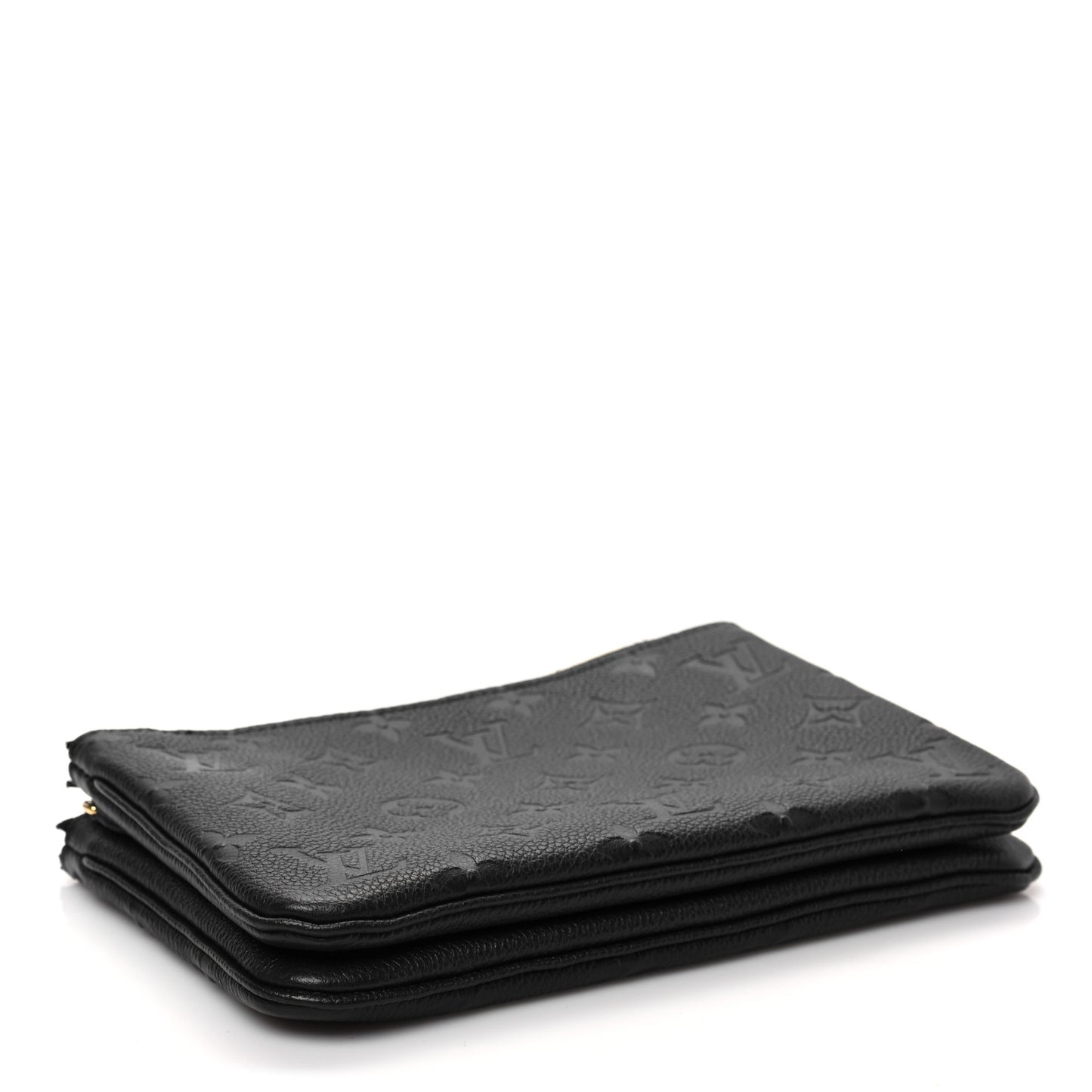 Empreinte Double Zip Pochette Black