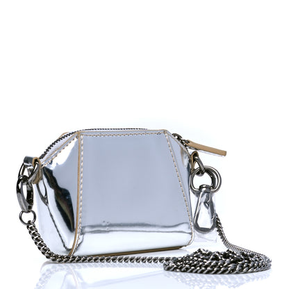 Givenchy Metallic Calfskin Baby Antigona Silver 2 of 4