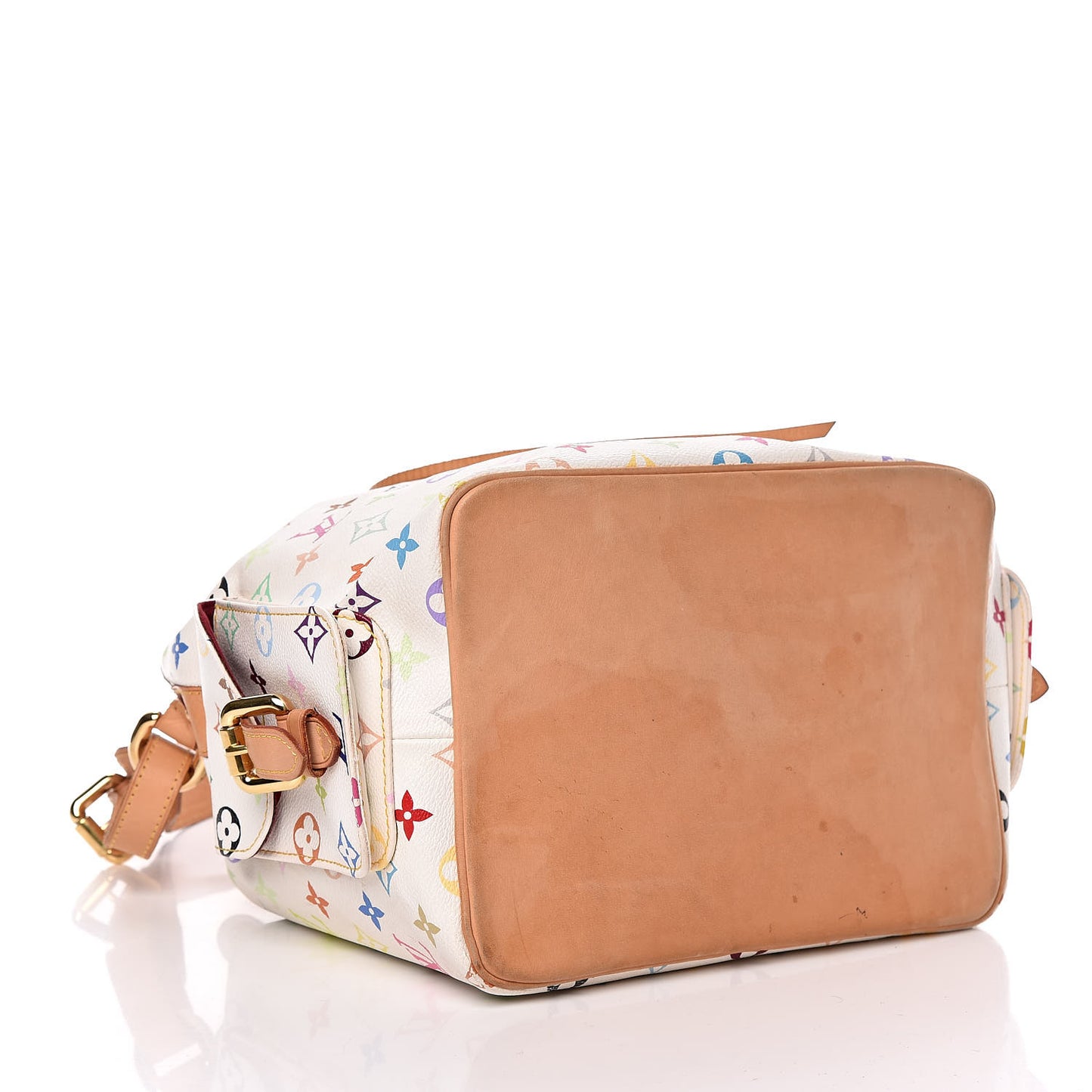 Monogram Multicolor Petit Noe White