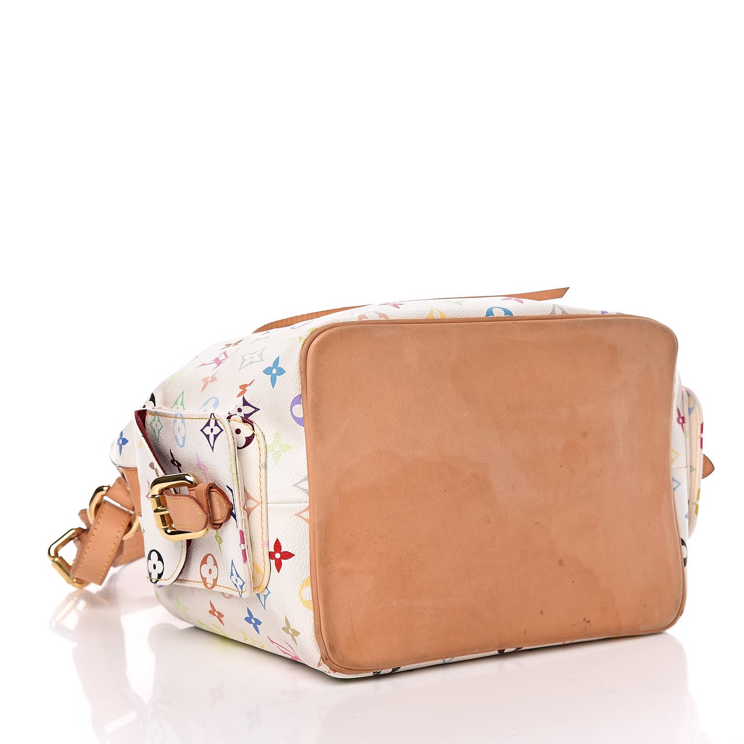 Louis Vuitton Monogram Multicolor Petit Noe White 4 of 11
