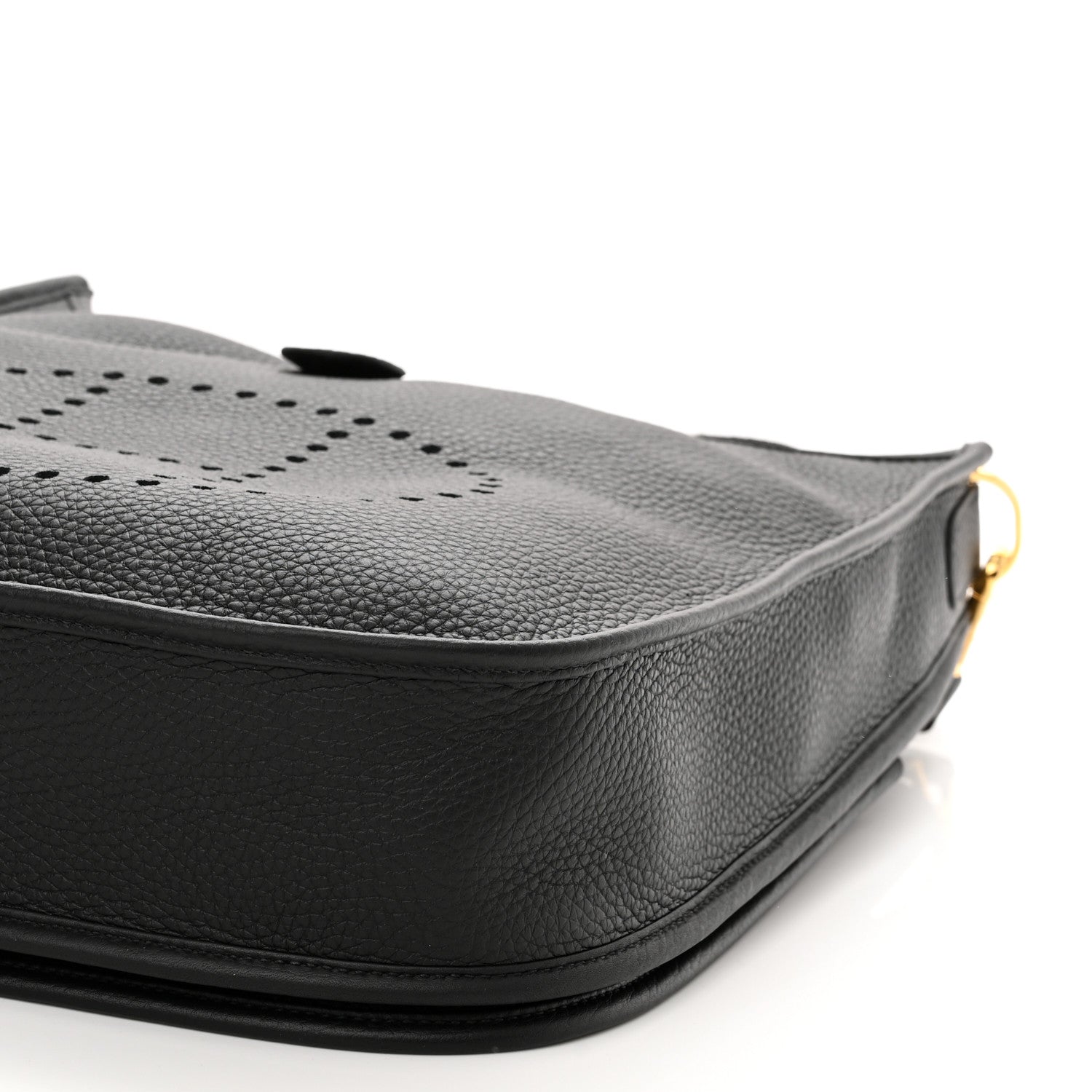 Hermes Taurillon Clemence Evelyne III PM Black 10 of 11