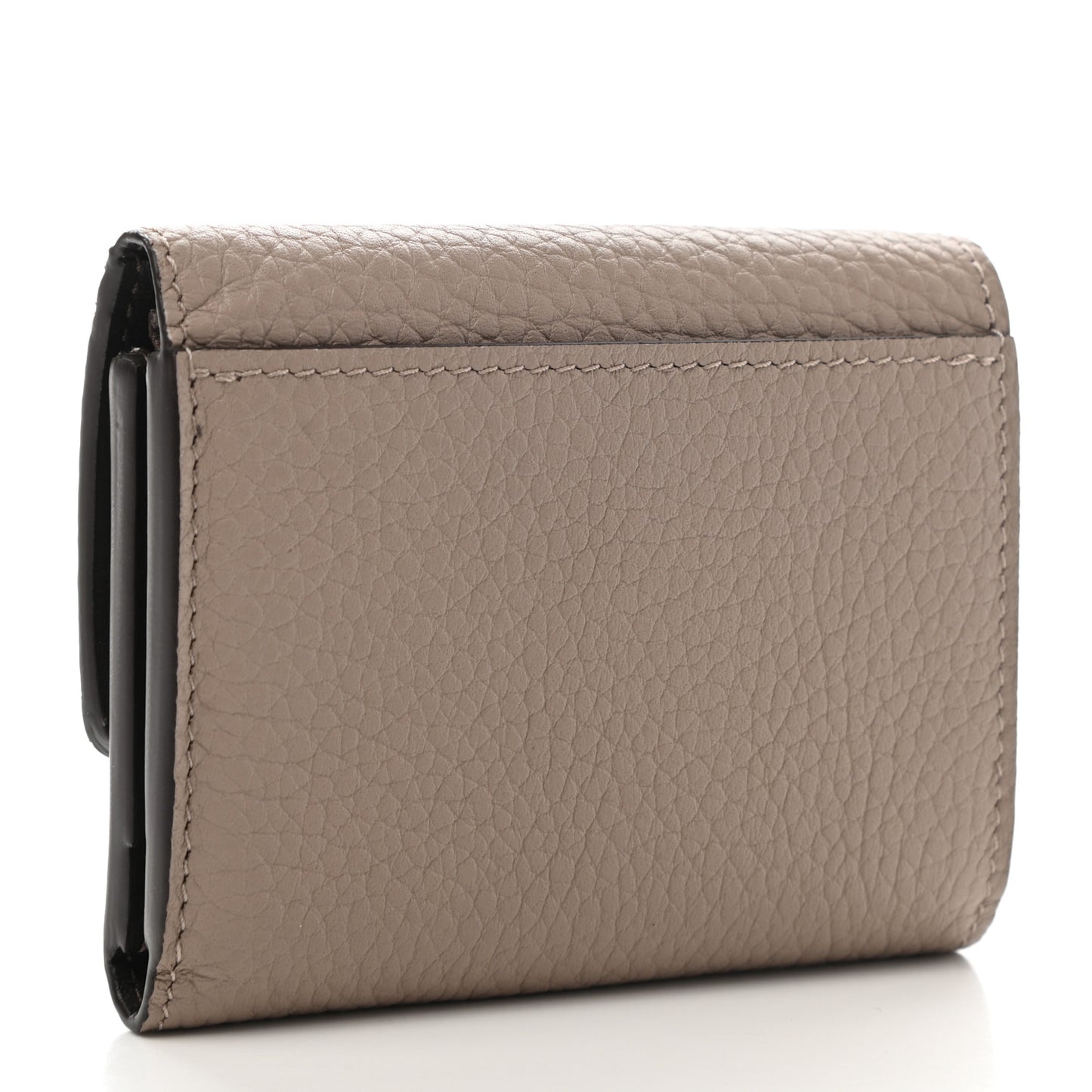 Taurillon Capucines XS Wallet Galet