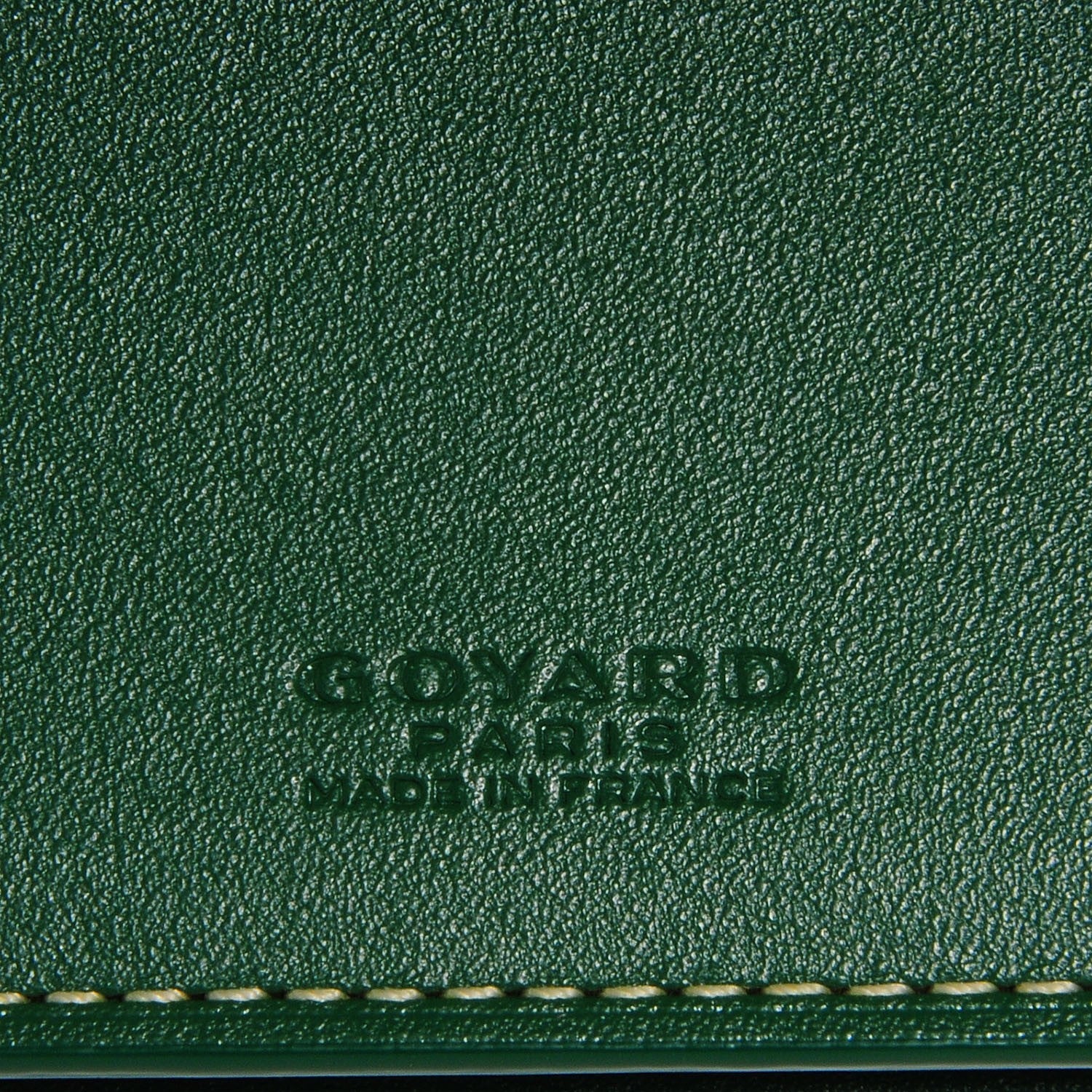 Goyard Goyardine Long Bi-Fold Wallet Green 8 of 9