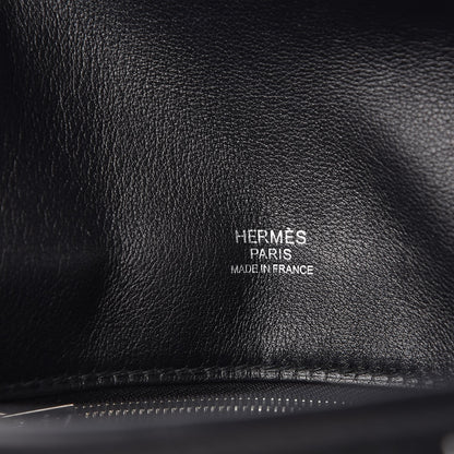 Hermes Veau Swift Mini Sac Berline Black 6 of 8