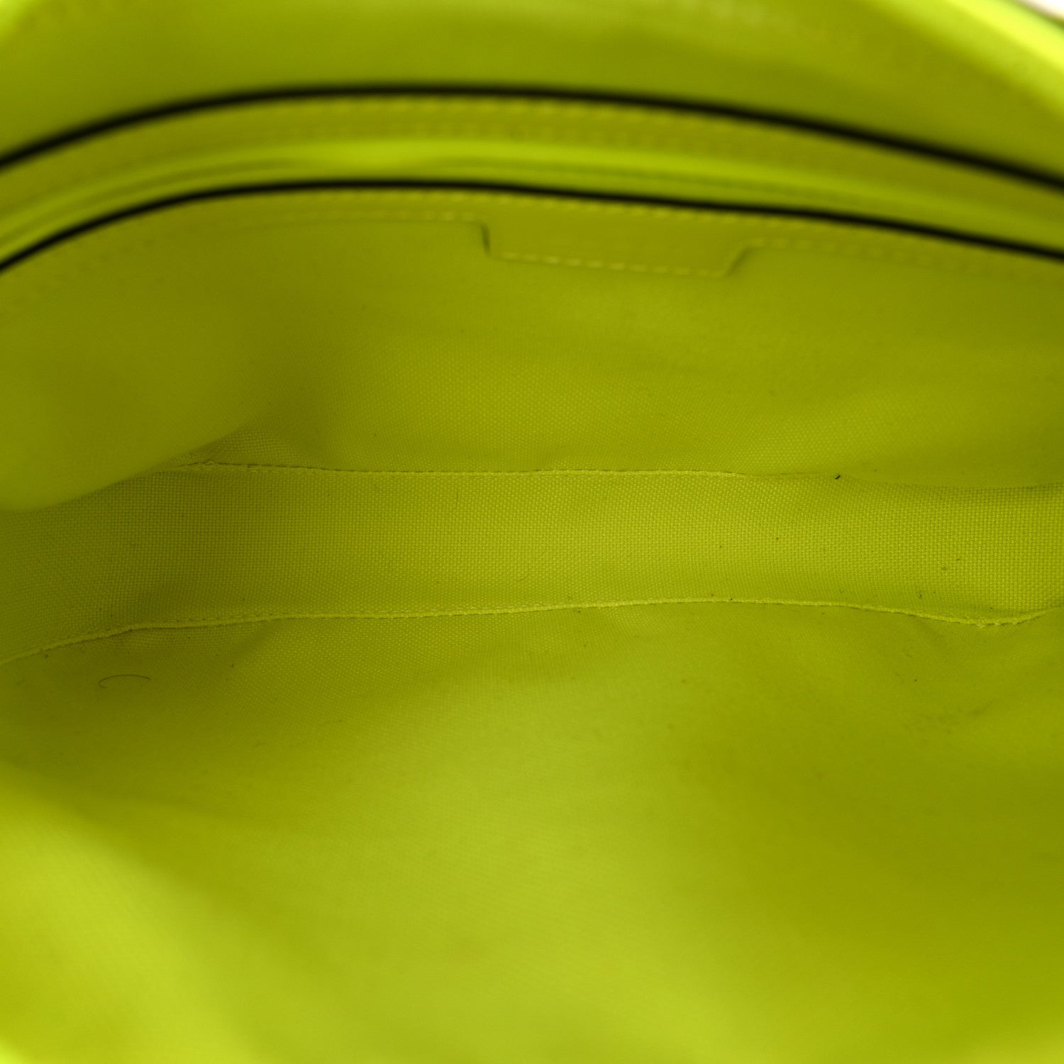 Gucci Rubber Effect Monogram GG Crossbody Bag Fluorescent Yellow 6 of 12