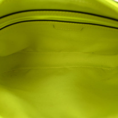 Gucci Rubber Effect Monogram GG Crossbody Bag Fluorescent Yellow 6 of 12