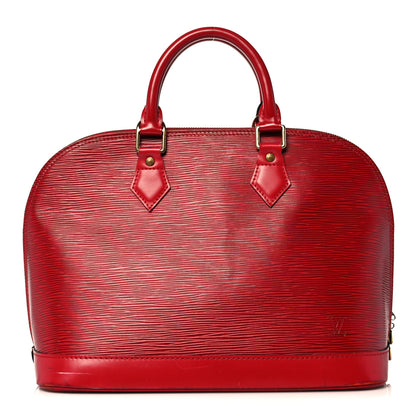 Louis Vuitton Epi Alma PM Castillan Red 1 of 23