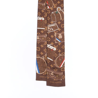 Louis Vuitton Silk Monogram Trunks Bandeau 2 of 3