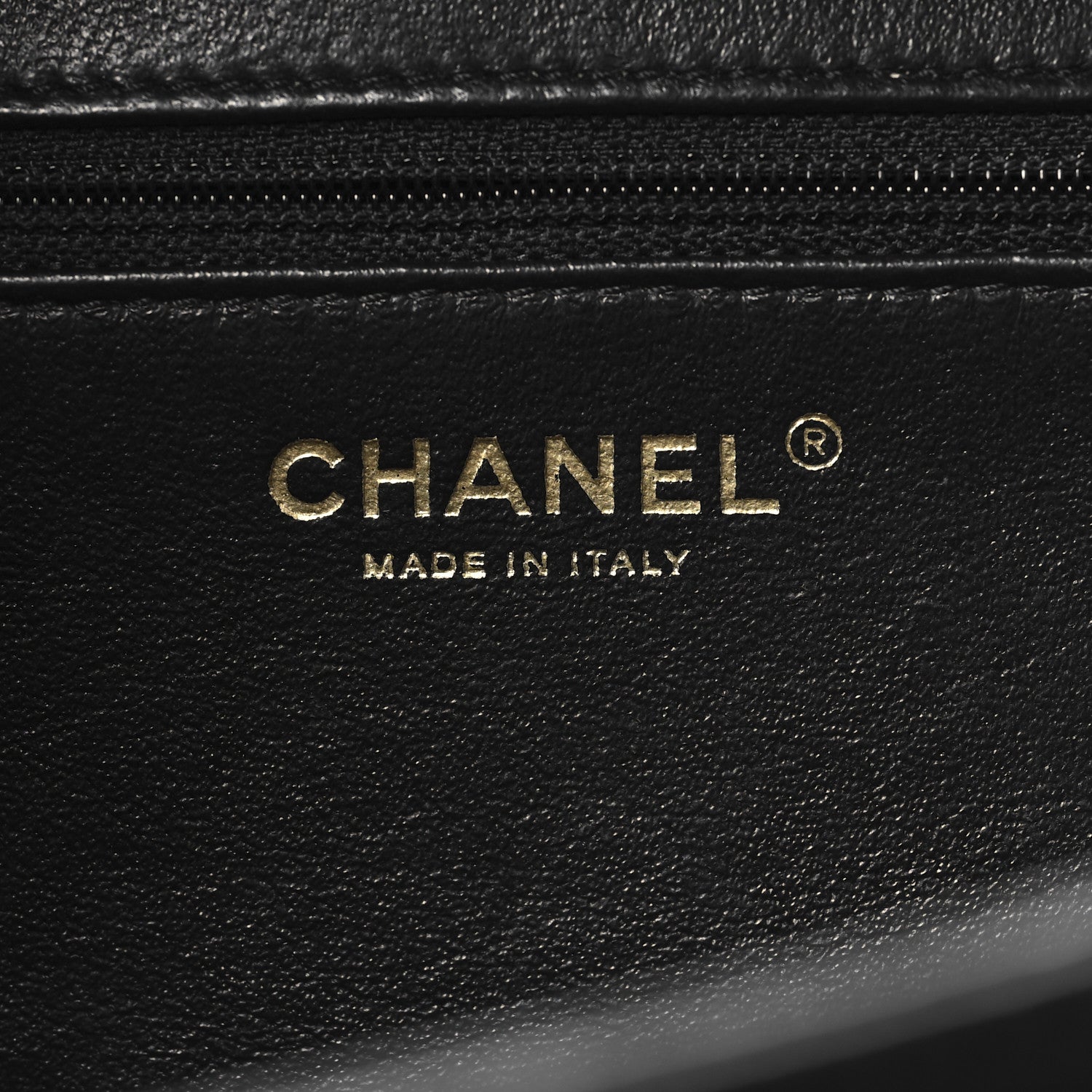 Chanel Caviar Quilted Large CC Filigree Vanity Case Black 6 of 11