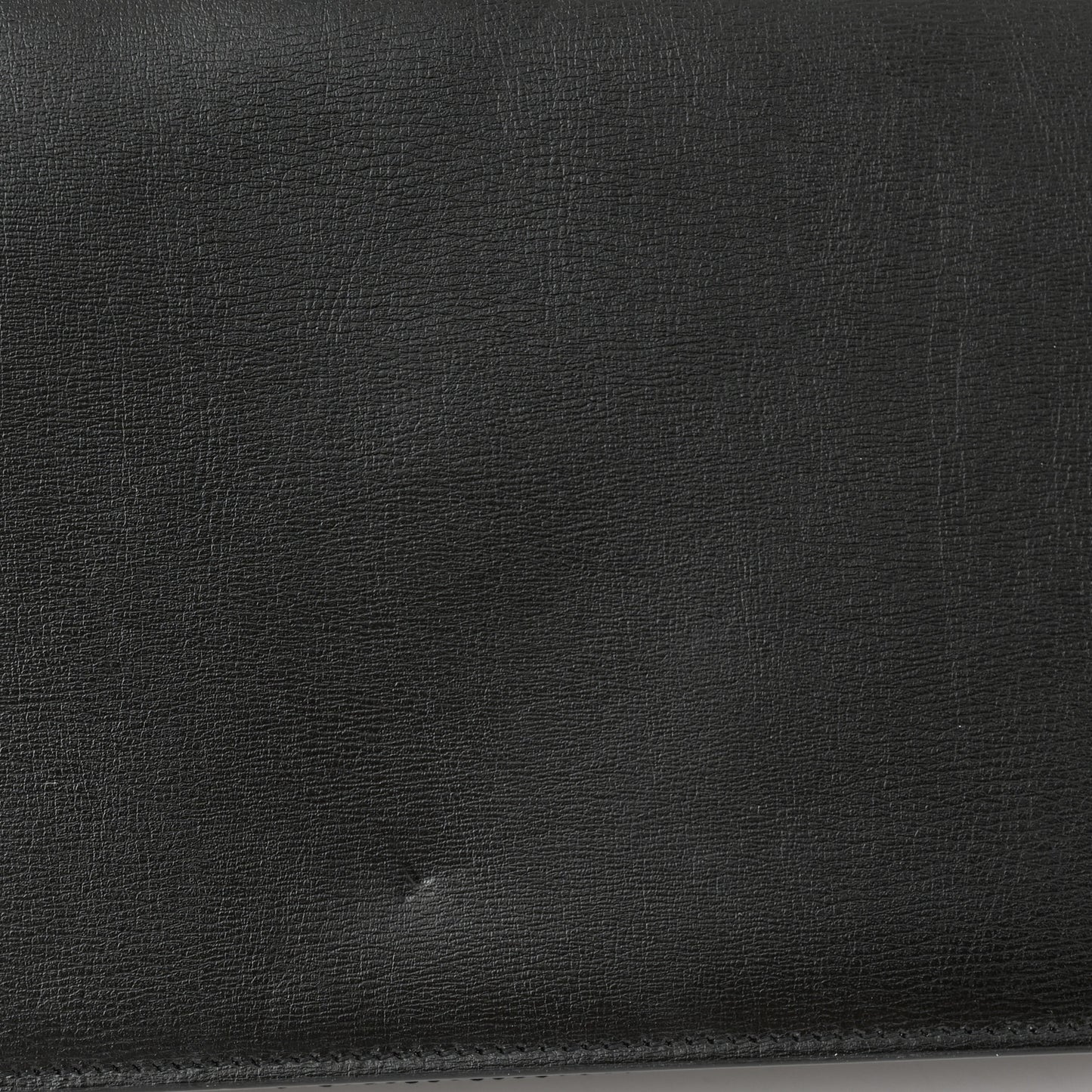 Smooth Calfskin Suede Medium Bellechasse Black