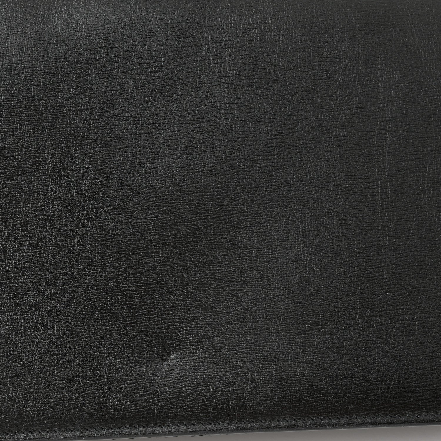 Saint Laurent Smooth Calfskin Suede Medium Bellechasse Black 12 of 14