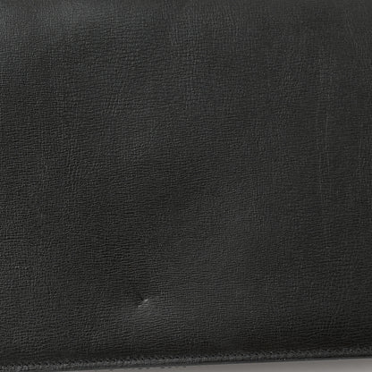 Saint Laurent Smooth Calfskin Suede Medium Bellechasse Black 12 of 14