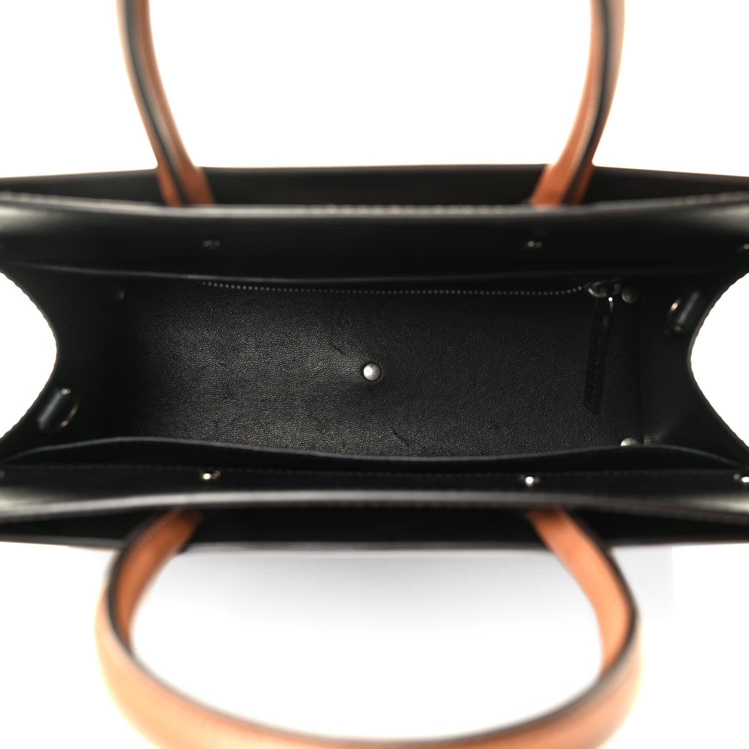 Givenchy Smooth Calfskin Small Horizon Satchel Caramel 8 of 8