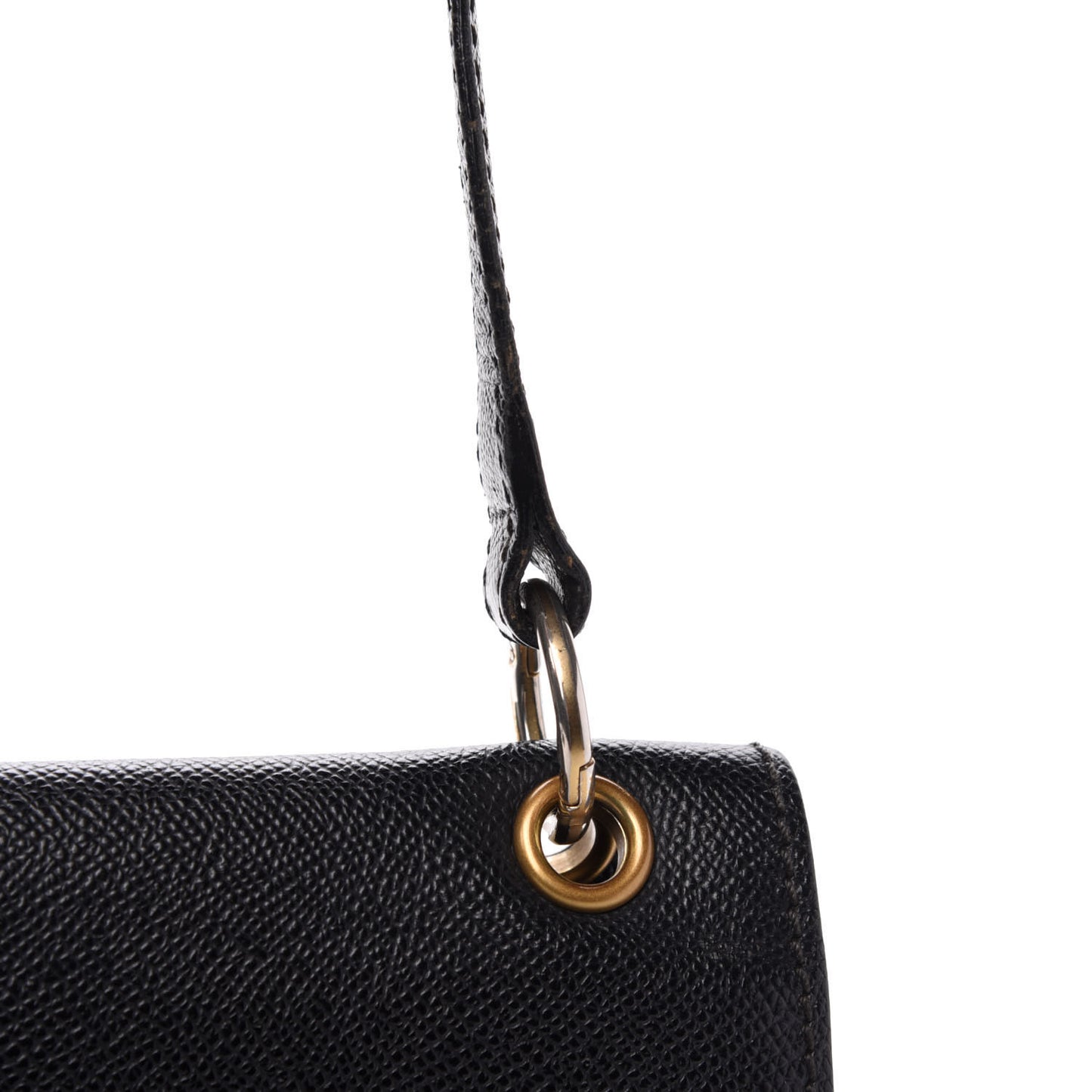 Caviar Kelly Flap Black