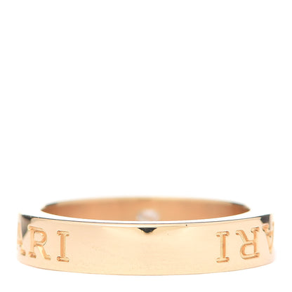 Bulgari 18K Yellow Gold Diamond B.Zero1 Essential Band Ring 52 6 3 of 4