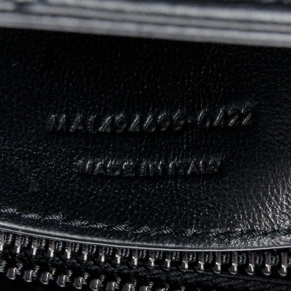 Saint Laurent Calfskin Y Quilted Monogram Monochrome Small Loulou Chain Satchel Black 8 of 11