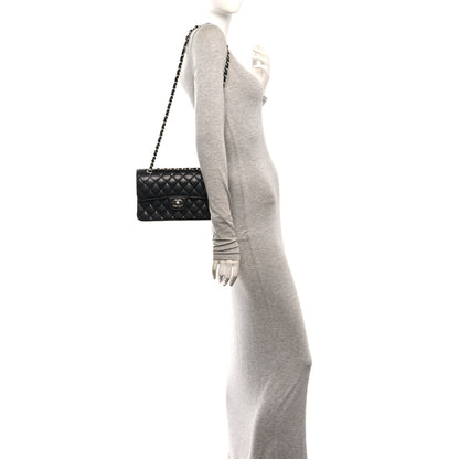 Chanel Caviar Quilted Small Double Flap Black 2 of 12