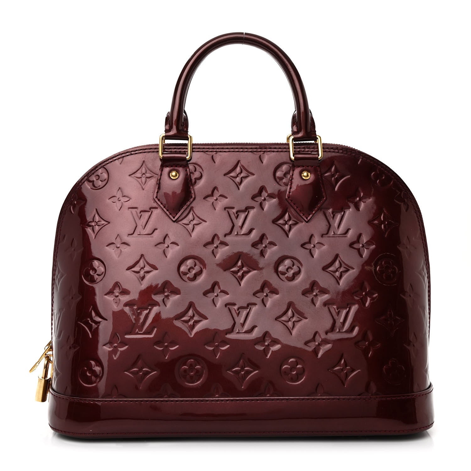 Louis Vuitton Vernis Alma PM Rouge Fauviste 1 of 10