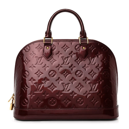 Louis Vuitton Vernis Alma PM Rouge Fauviste 1 of 10