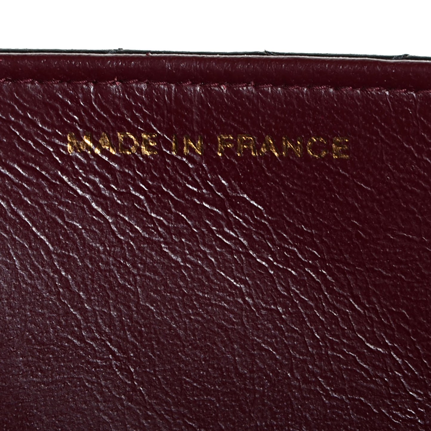Lambskin Medium Single Flap Black