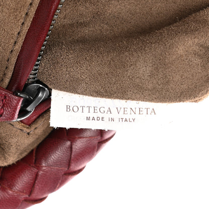 Bottega Veneta Nappa Intrecciato The Lauren 1980 Clutch Gigolo Red 8 of 9