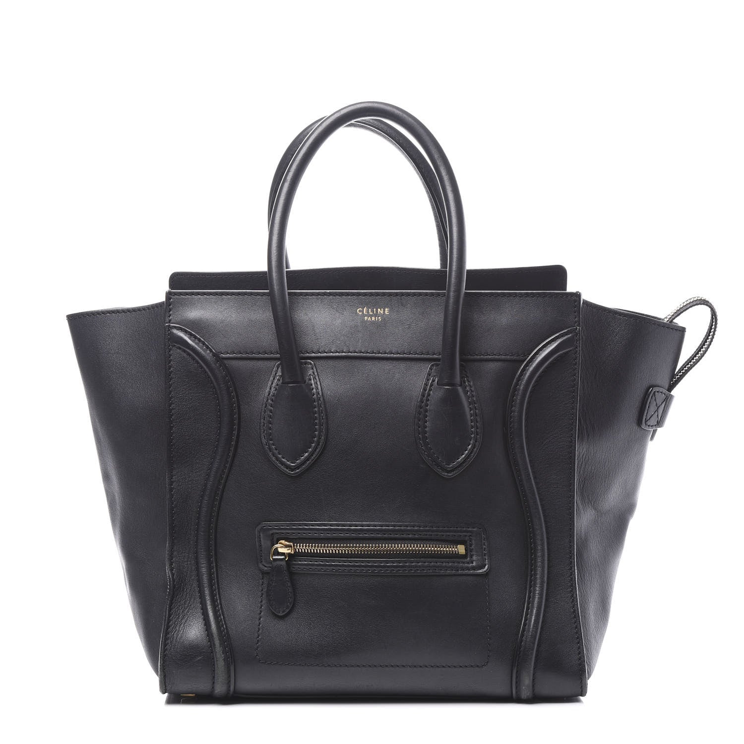 Celine Smooth Calfskin Mini Luggage Black 1 of 12
