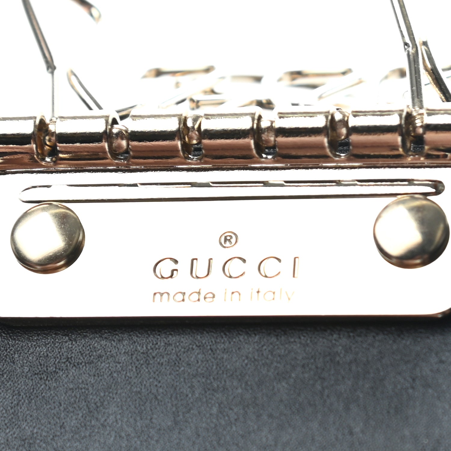 Gucci Guccissima 6 Key Holder Case Black 6 of 7