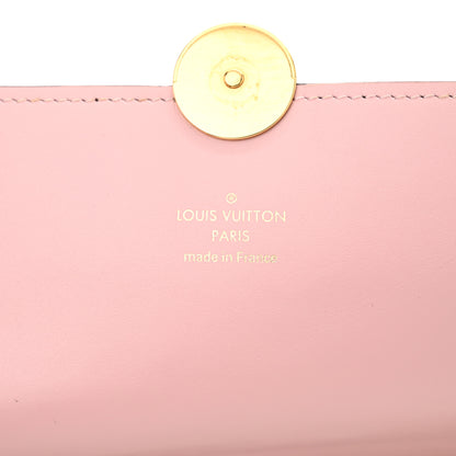 Louis Vuitton Monogram Flore Chain Wallet Rose Ballerine 6 of 9