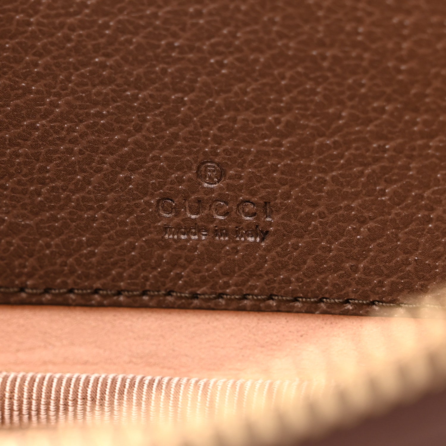 Gucci GG Supreme Monogram Web Mini Ophidia GG Bag Brown 6 of 10