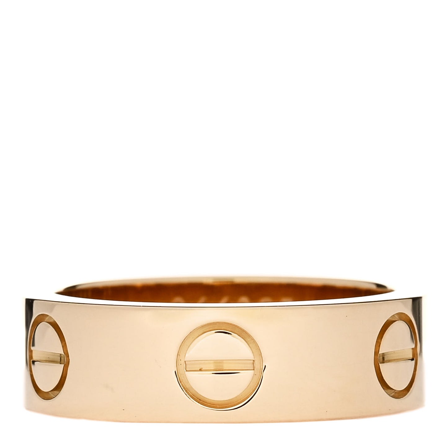 18K Yellow Gold 5.5mm LOVE Ring 50 5.25