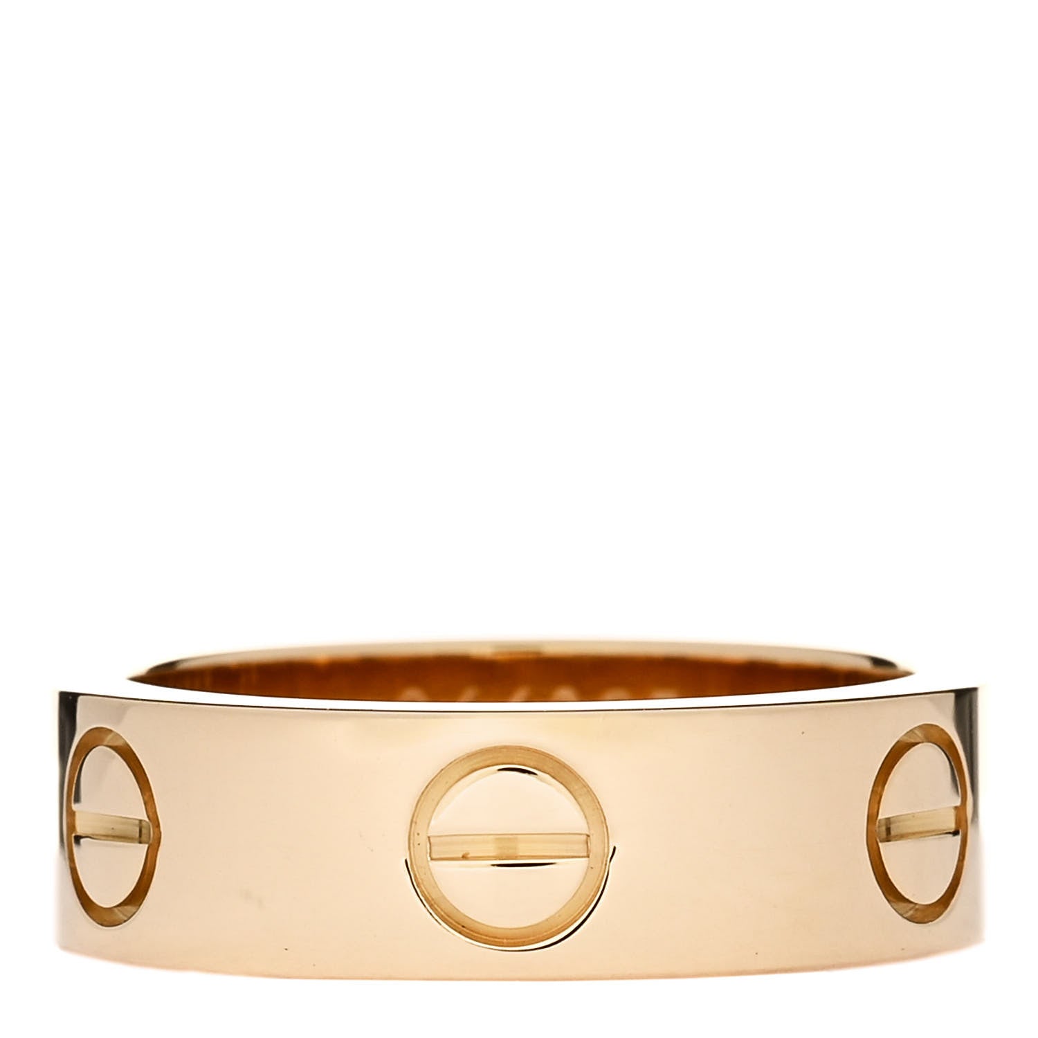 Cartier 18K Yellow Gold 5.5mm LOVE Ring 50 5.25 1 of 4