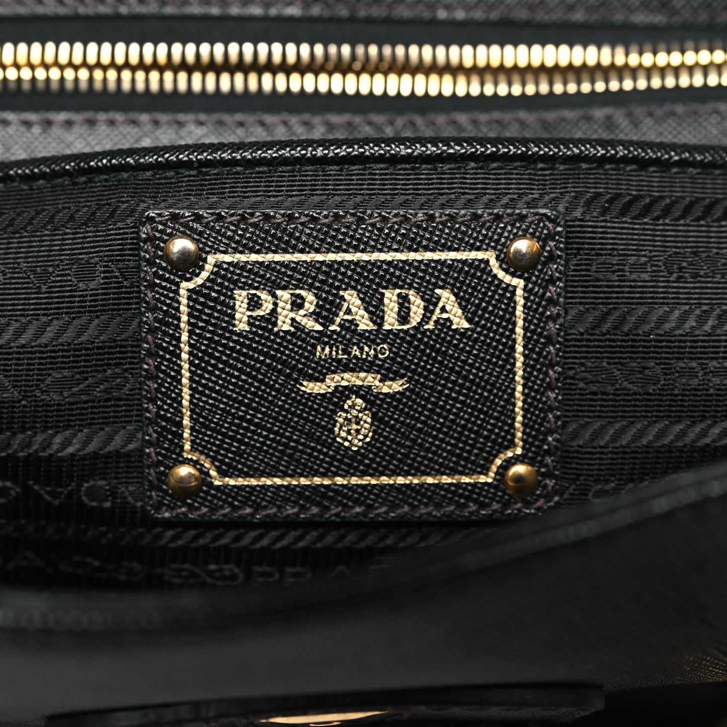 Saffiano Top Handle Satchel Black