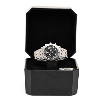 Breitling Stainless Steel 40mm Chronomat Blackbird Special Series Automatic Watch Black A13050.1 5 of 5