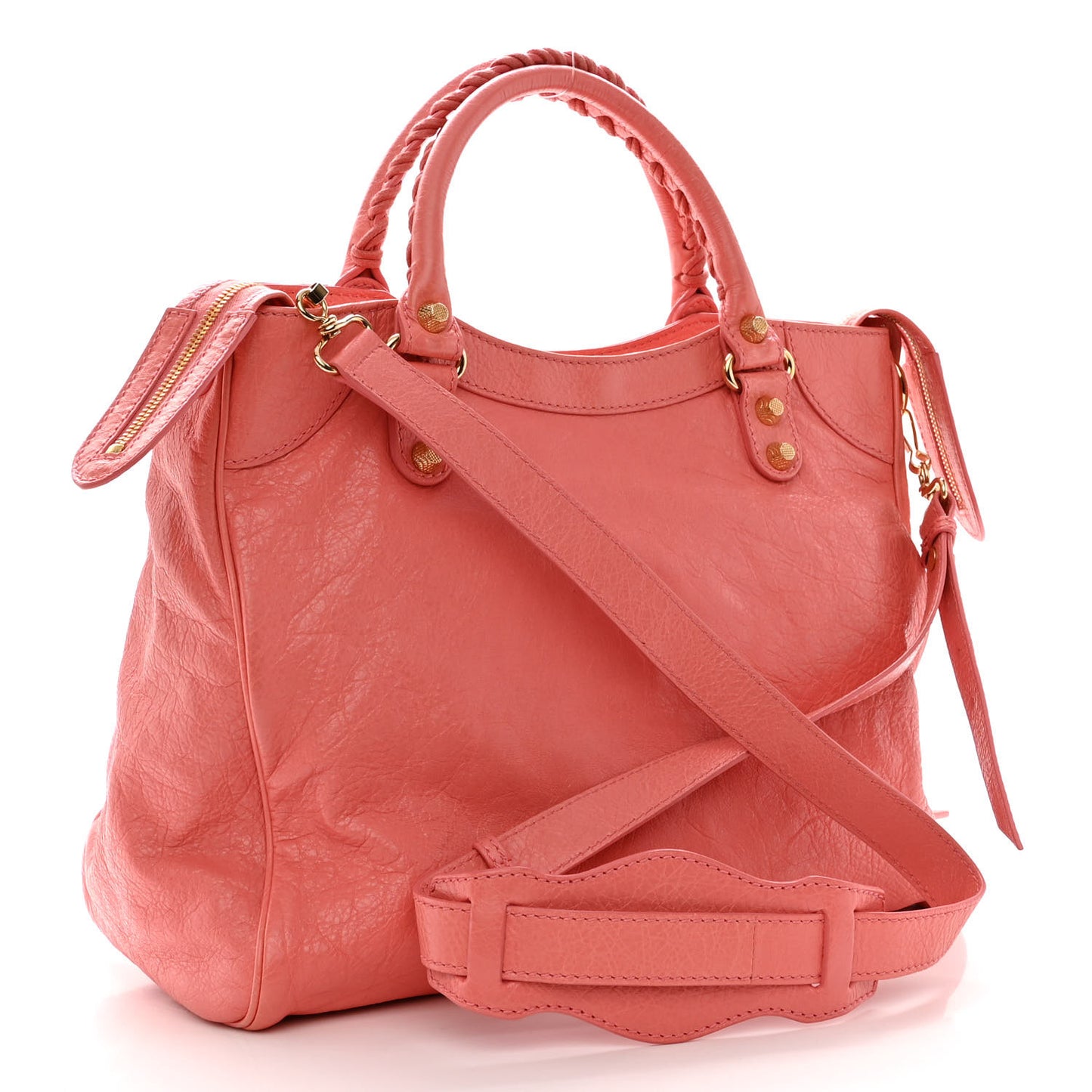 Agneau Giant 12 Gold Hardware Velo Rose Azalee Rose Jaipur