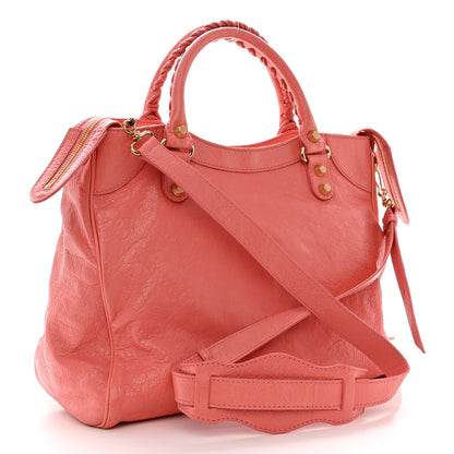 Balenciaga Agneau Giant 12 Gold Hardware Velo Rose Azalee Rose Jaipur 3 of 10