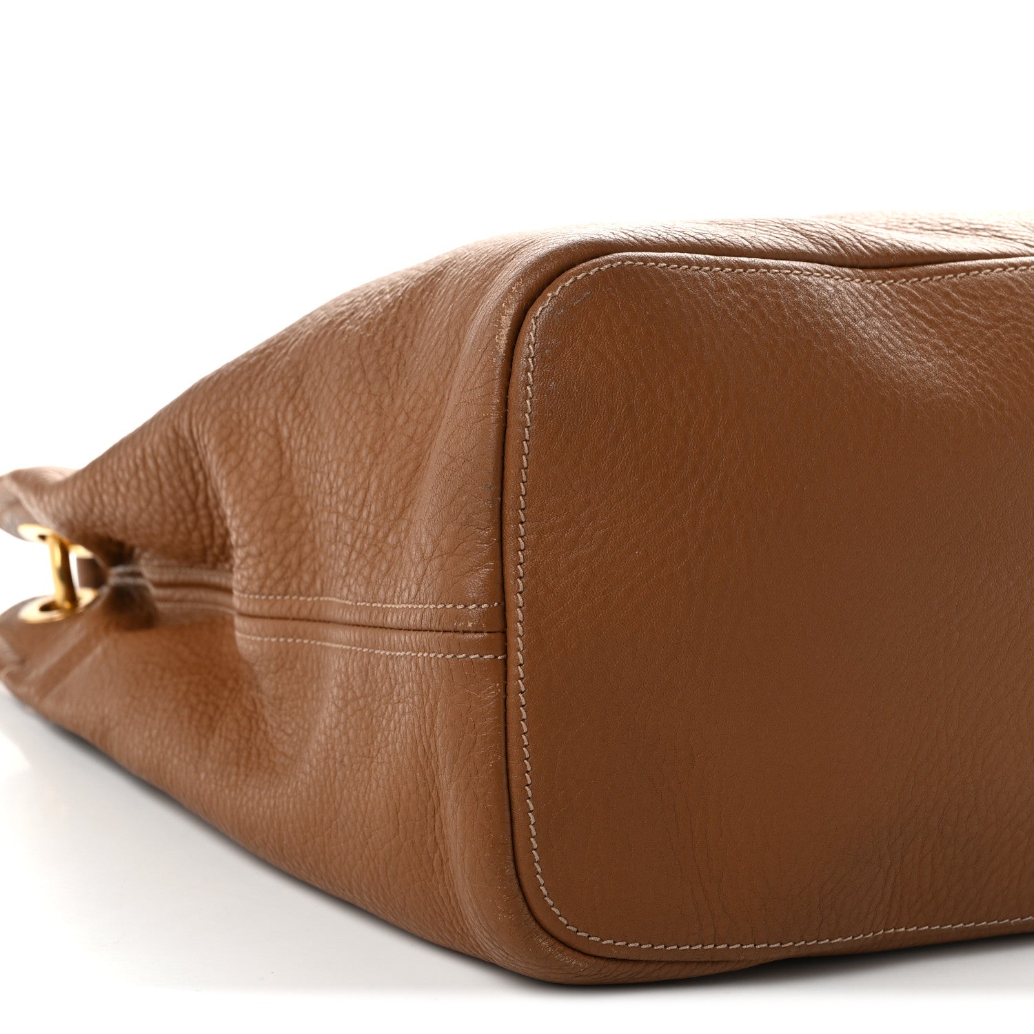 Prada Vitello Daino Hobo Brandy 9 of 13