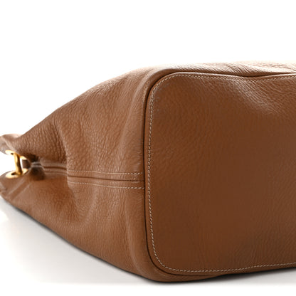 Prada Vitello Daino Hobo Brandy 9 of 13