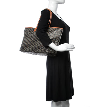 Goyard Goyardine Saint Louis PM Black Gold 2 of 13
