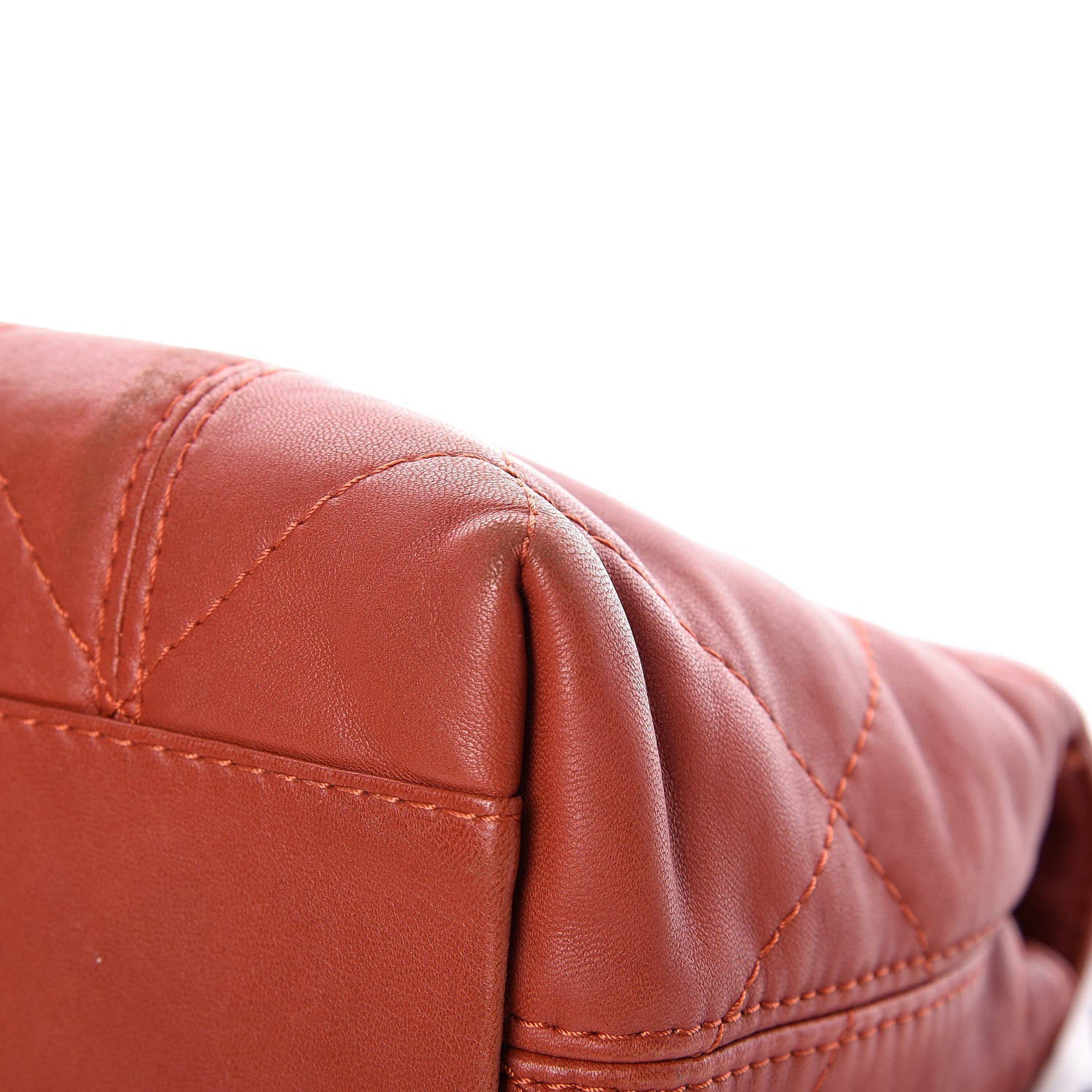 Chanel Lambskin Quilted Large Soft Touch Flap Dark Ochre 16 of 22