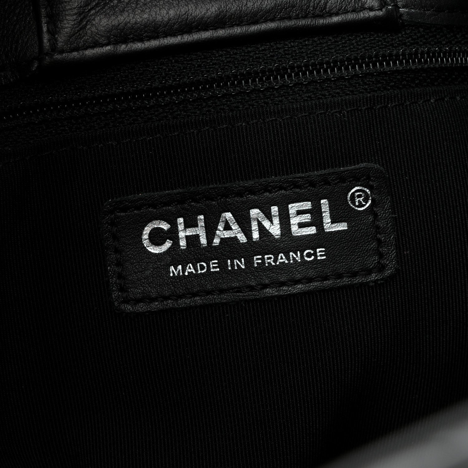 Chanel Calfskin Quilted Large Classic Shopping Tote  Black 5 of 9