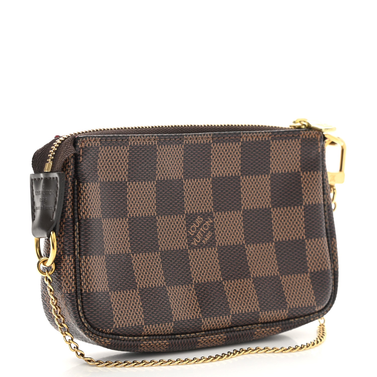 Louis Vuitton Damier Ebene Mini Pochette Accessories 3 of 9