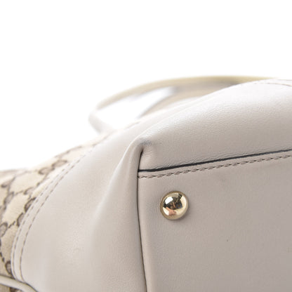 Gucci Monogram Medium New Britt Tote Off White 12 of 18