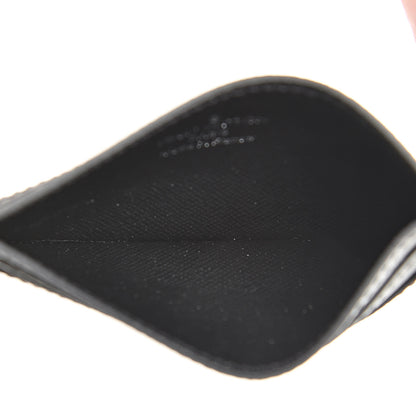 Louis Vuitton Taiga Double Card Holder Black 5 of 8