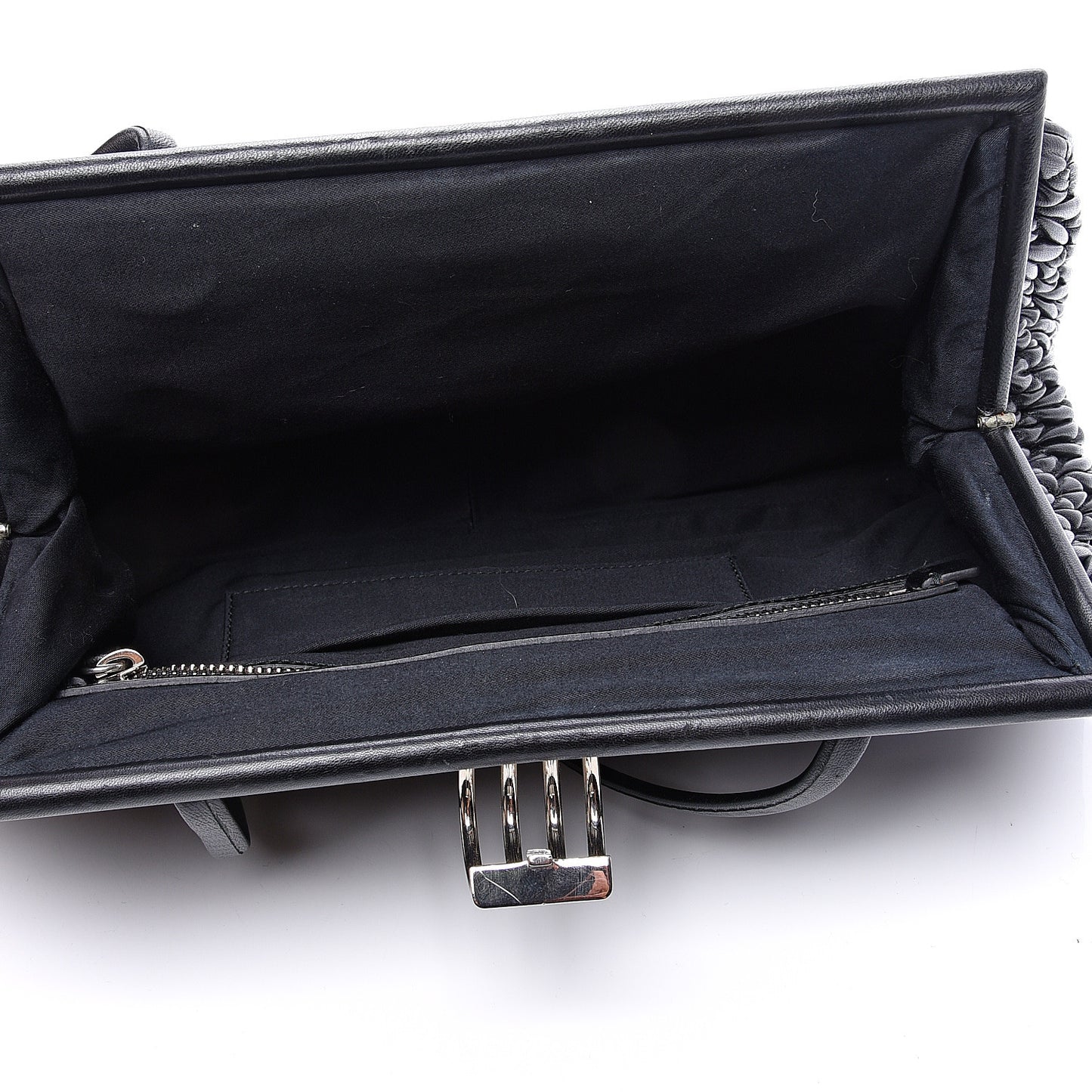 Nappa Matelasse Shoulder Bag Black