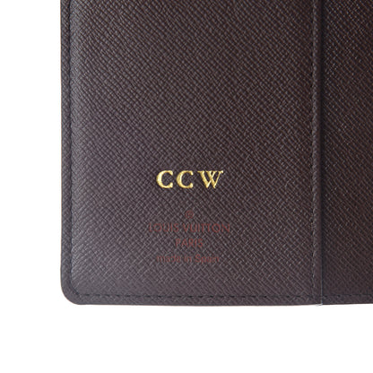Louis Vuitton Damier Ebene Small Ring Agenda Cover 6 of 6