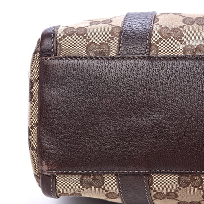 Gucci Monogram Small Abbey Boston Dark Brown 9 of 19