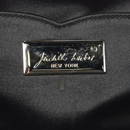 Judith Leiber Satin Fireworks Clutch Black 6 of 15