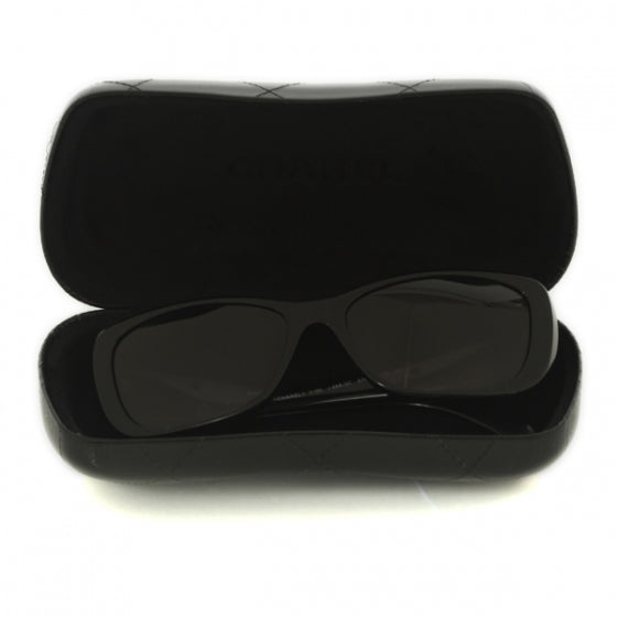 Chanel Camellia CC Sunglasses 5186 Black 10 of 10