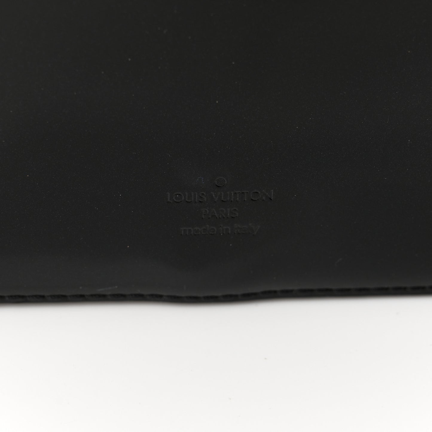 Patent Calfskin Monogram Cherrywood BB Black